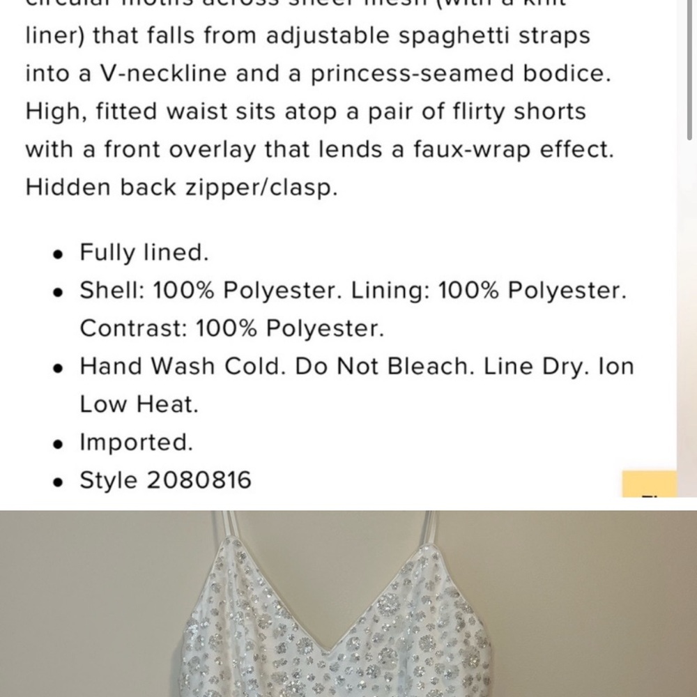 Lulus sequin romper - Picture 10 of 11